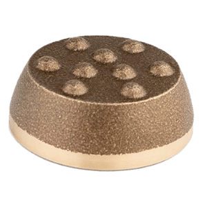Acupressure kansya vatki with raised dots, in bronze