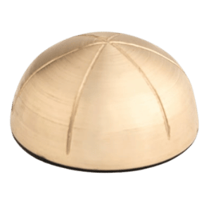 Round kansya vatki with lines, in bronze