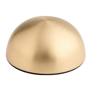 Round kansya vatki without lines, for face massage, in bronze